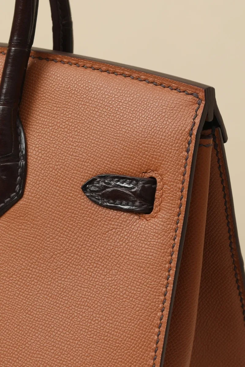 Hermes Tan Birkin 62 House Leather Handbag - Image 4