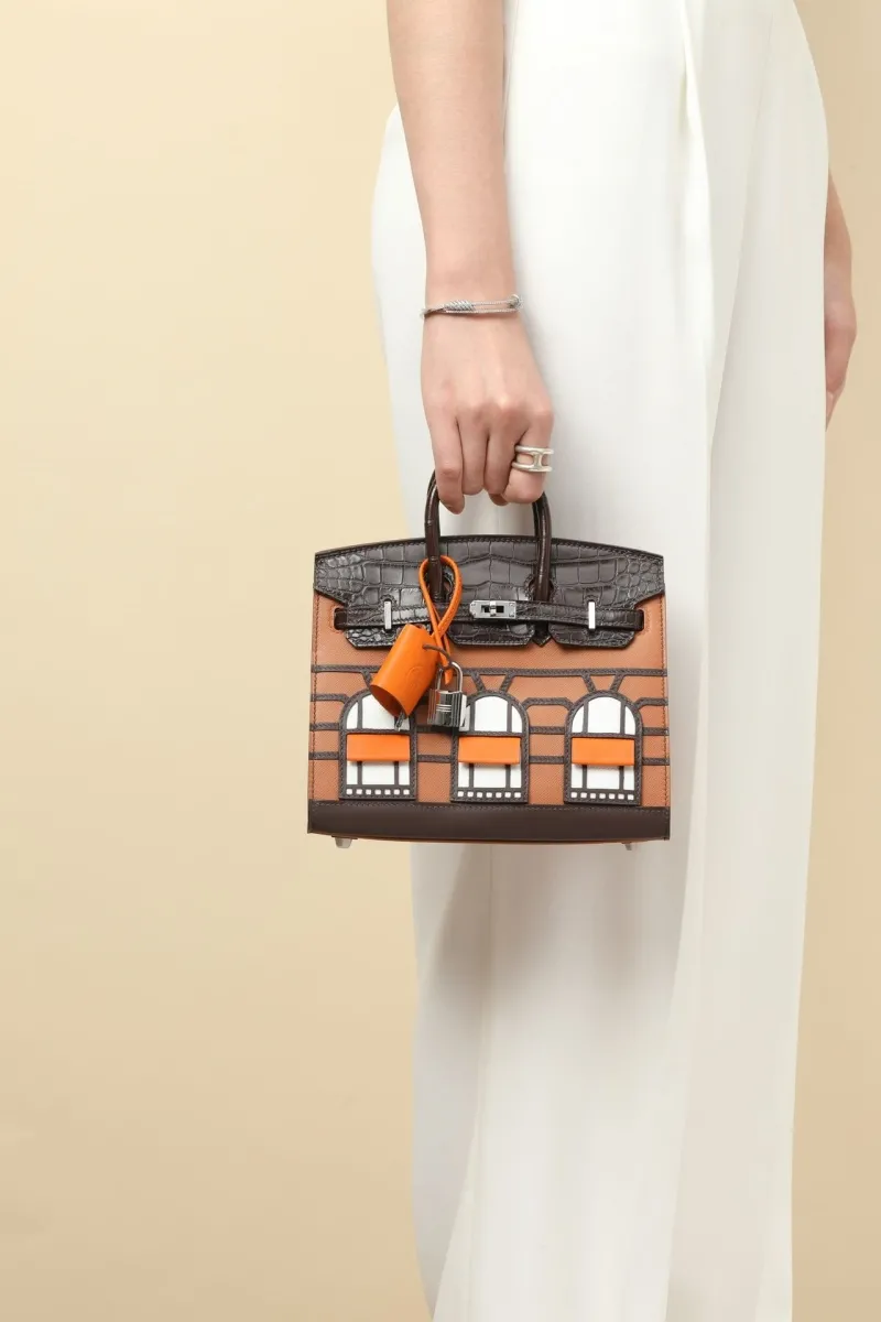 Hermes Tan Birkin 62 House Leather Handbag - Image 7