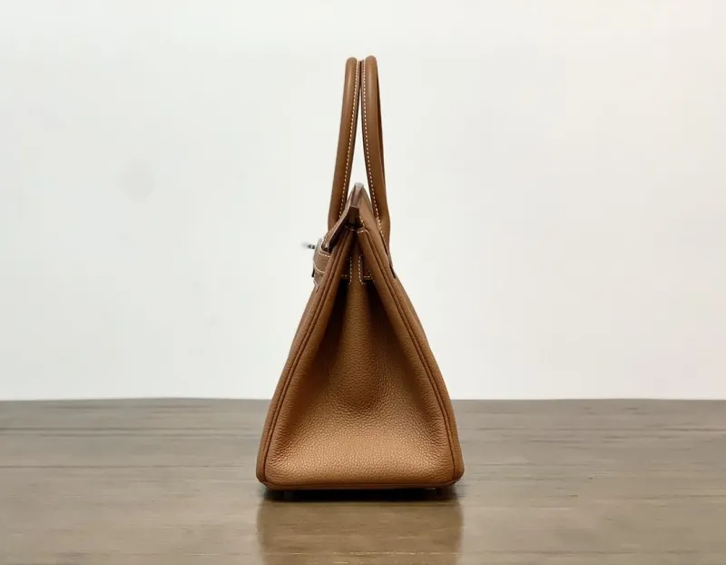Alternative view of Hermes Brown Leather Birkin Handbag