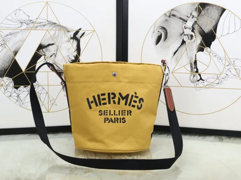 Alternative view of Hermes Bucket Bags-2