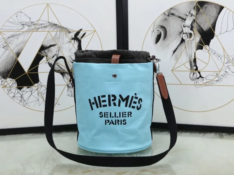 Alternative view of Hermes Bucket Bags-5