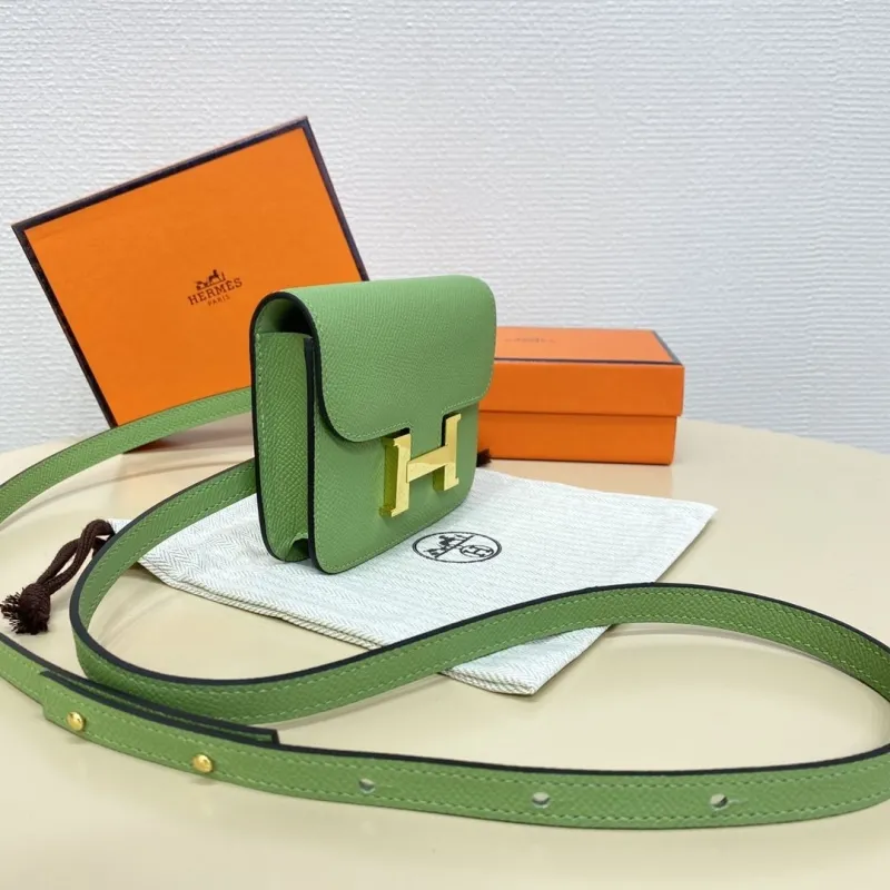 Alternative view of Hermes Green Constance Belt Bag