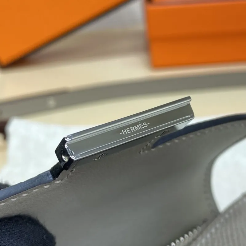 Hermes Gray Constance Belt Bag - Image 4