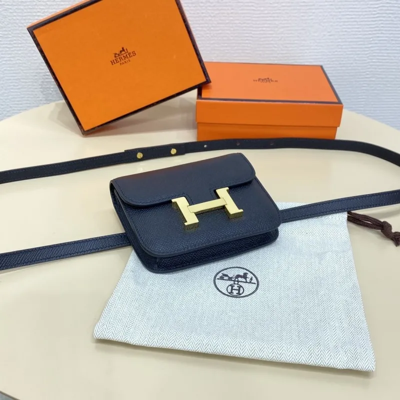 Hermes Constance Dark Navy Belt Bag - Image 4