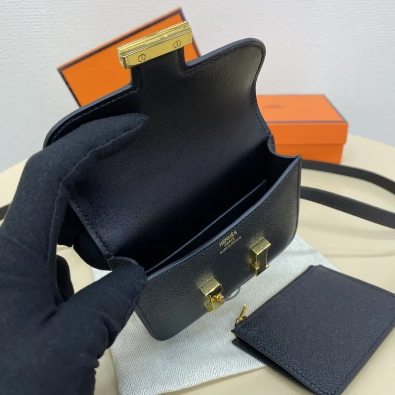 Hermes Constance Dark Navy Belt Bag - Image 6