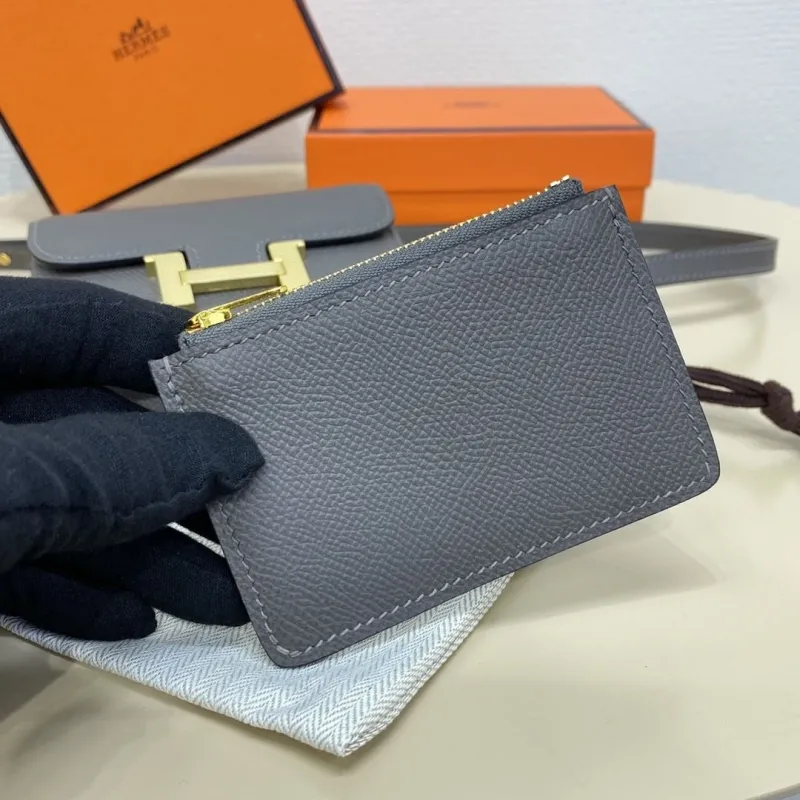 Hermes Gray Constance Belt Bag - Image 6