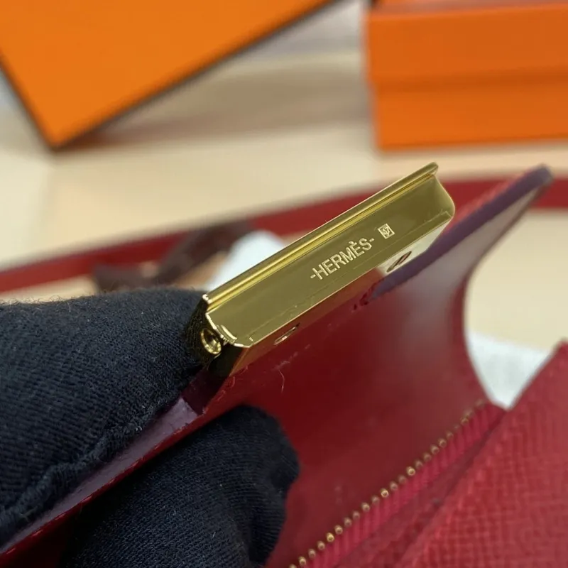 Hermes Red Constance Belt Bag 52 - Image 5