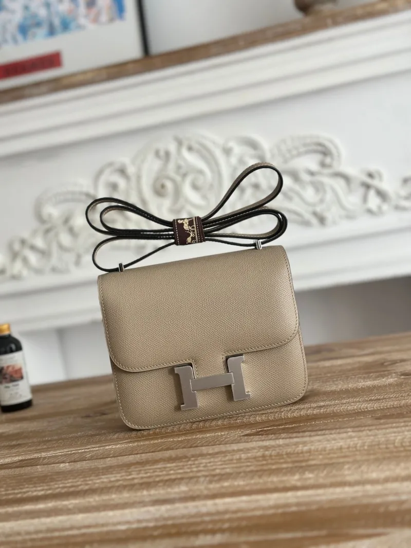 Hermes Constance Beige Crossbody Bag 62