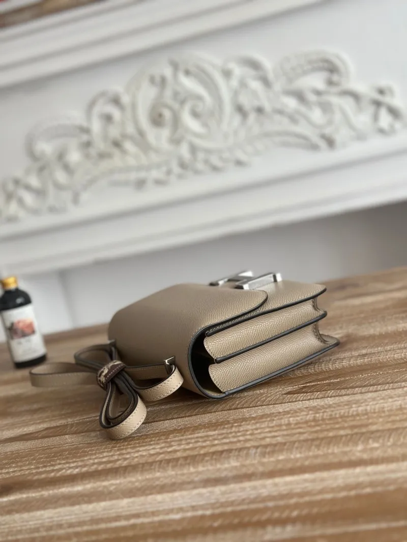 Alternative view of Hermes Constance Beige Crossbody Bag 62