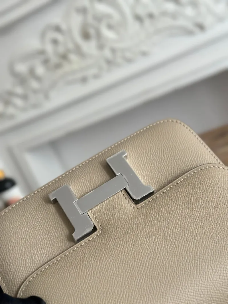 Hermes Constance Beige Crossbody Bag 62 - Image 4