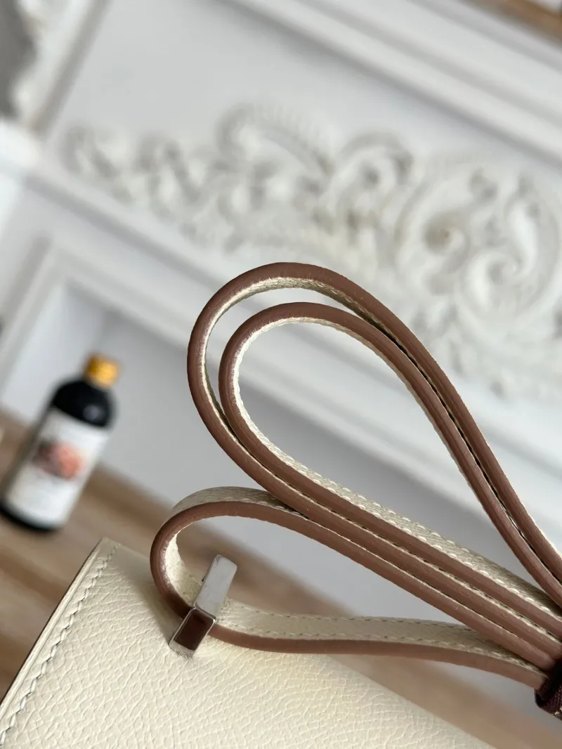 Hermes Cream Constance Crossbody Bag 101 - Image 4