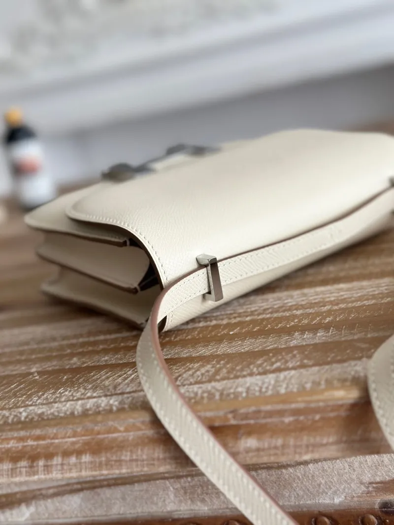 Hermes Cream Constance Crossbody Bag 101 - Image 5