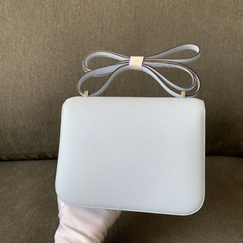 Alternative view of Hermes Constance Pale Blue Shoulder Bag 131