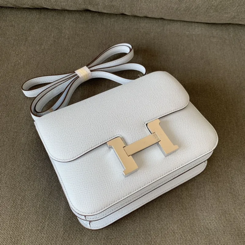 Hermes Constance Pale Blue Shoulder Bag 131 - Image 4