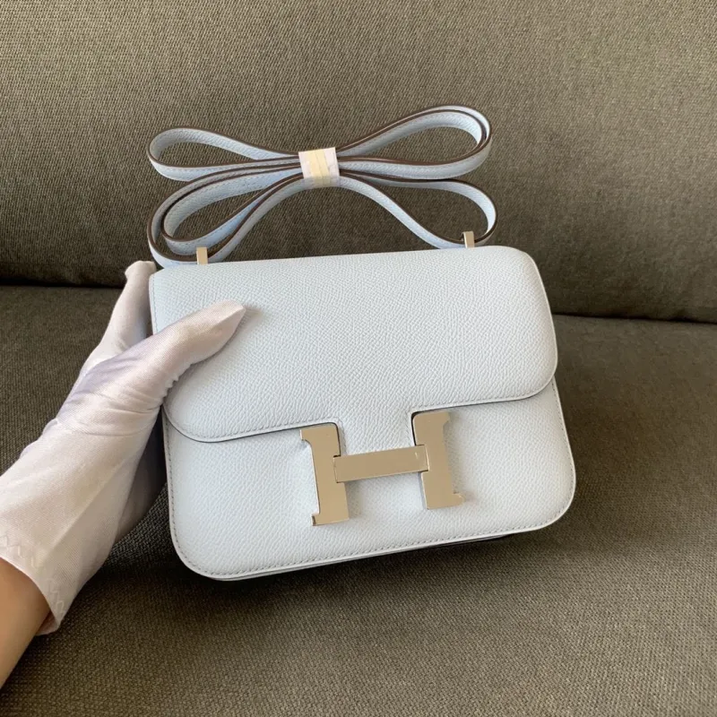 Hermes Constance Pale Blue Shoulder Bag 131 - Image 5
