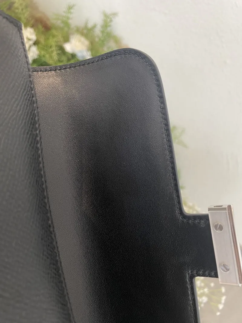 Hermes Black Constance Crossbody Bag - Image 7