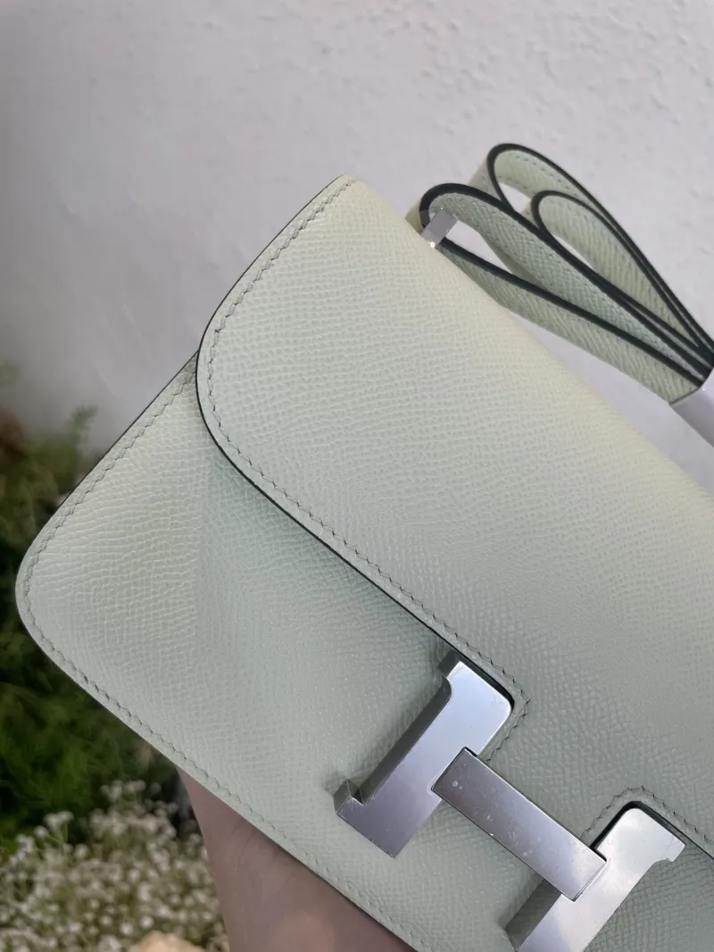 Alternative view of Hermes Constance Mint Green Crossbody Bag 141