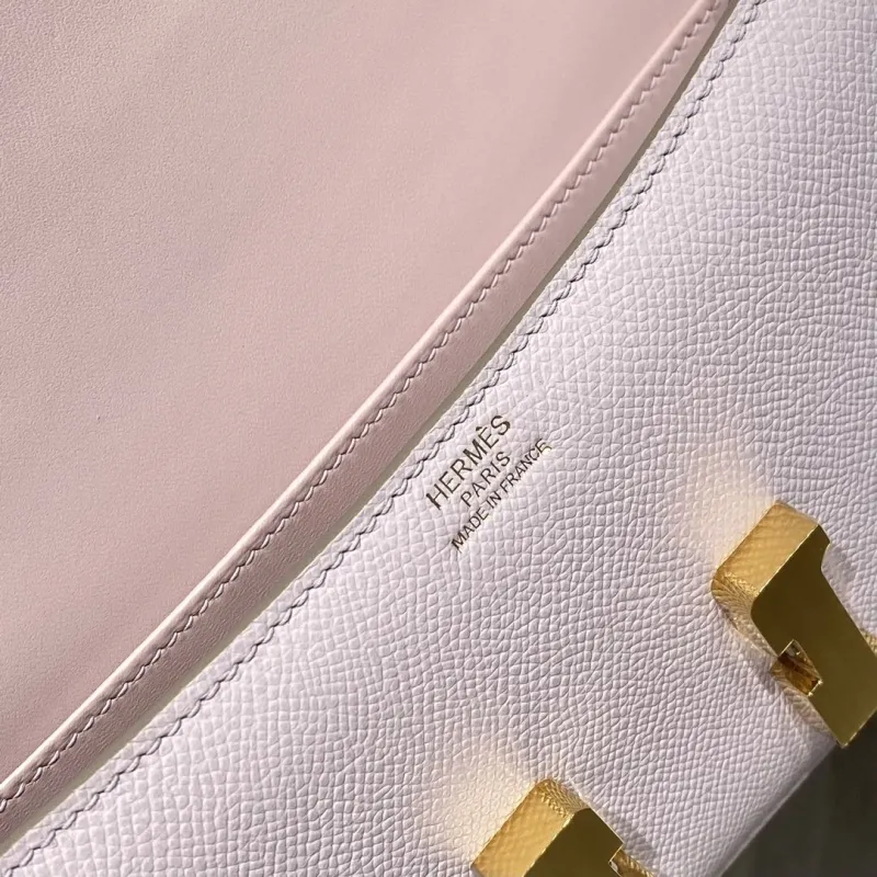 Hermes Constance 166 Light Pink Shoulder Bag - Image 7
