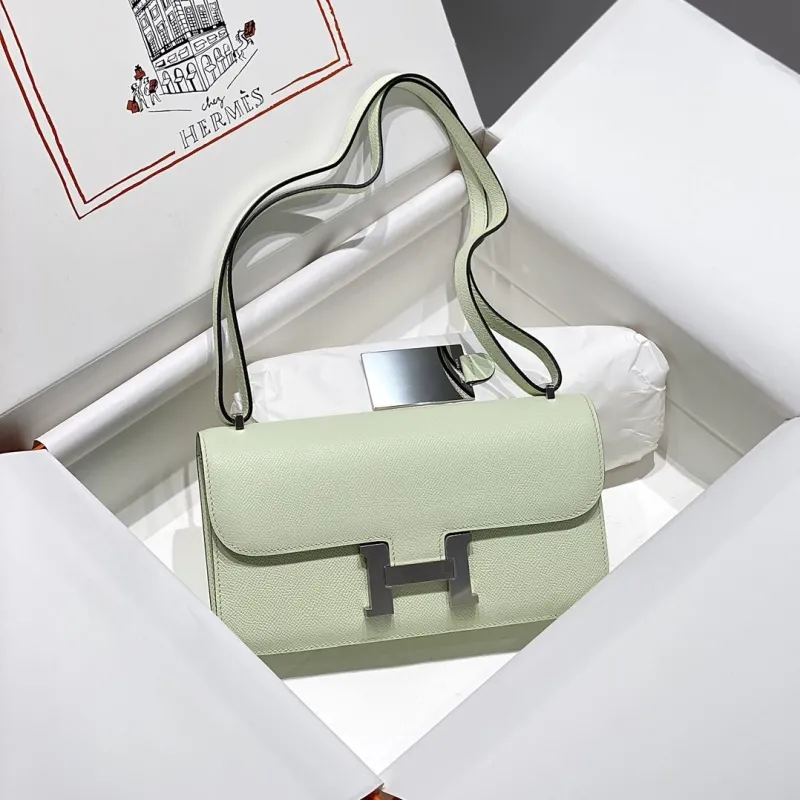 Hermes Constance 169 Mint Green Shoulder Bag - Image 3