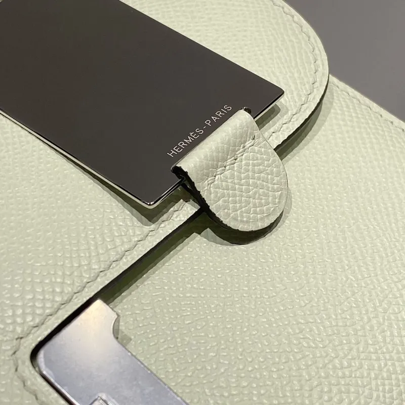 Hermes Constance 169 Mint Green Shoulder Bag - Image 4