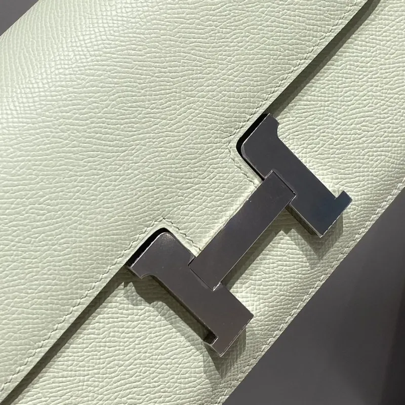 Hermes Constance 169 Mint Green Shoulder Bag - Image 5