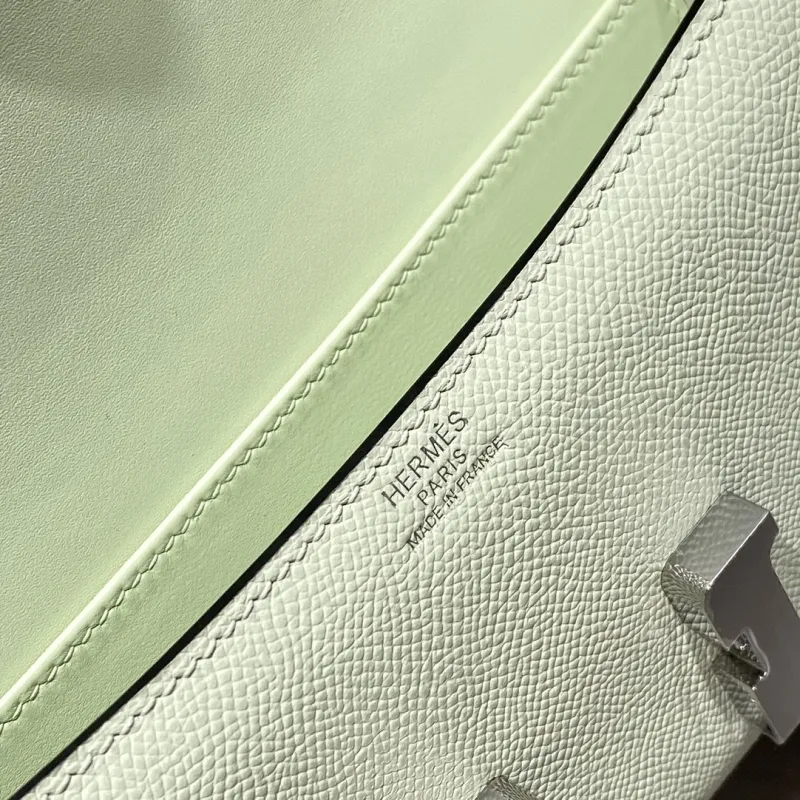 Hermes Constance 169 Mint Green Shoulder Bag - Image 6