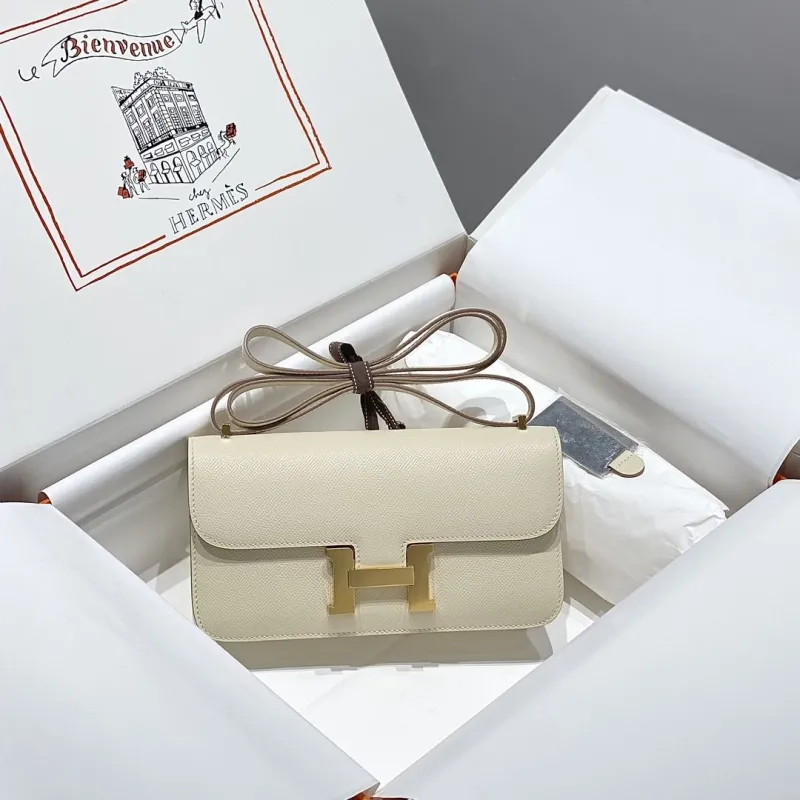 Hermes Constance Cream Shoulder Bag 170 - Image 3