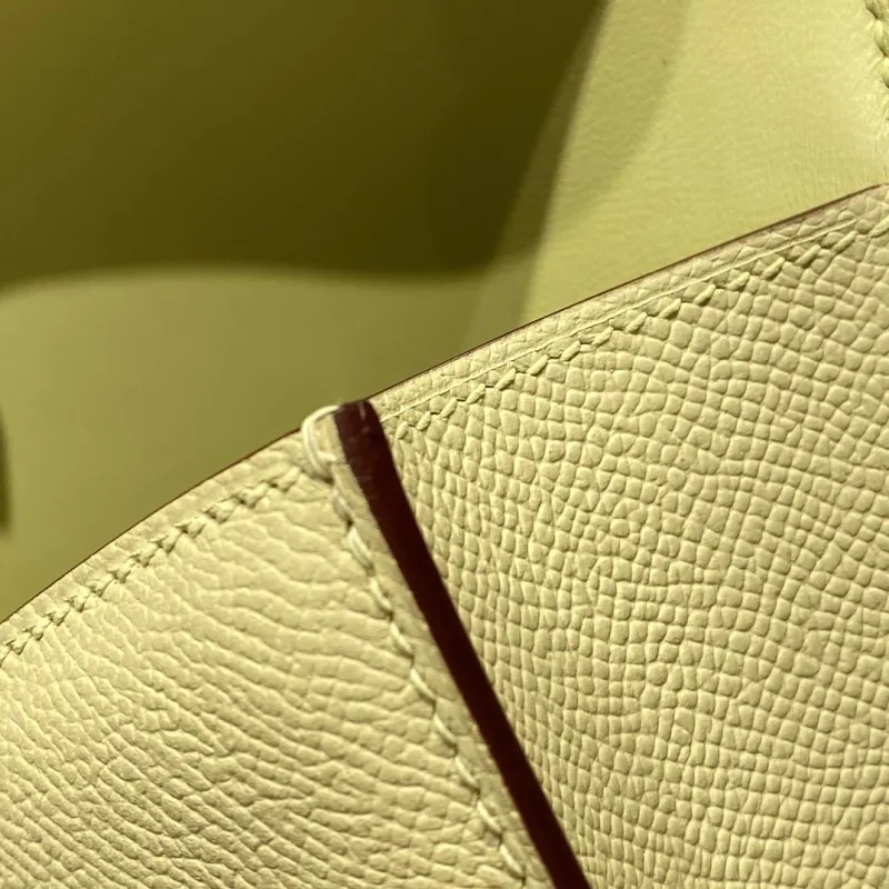 Hermes Constance Pale Yellow Shoulder Bag 175 - Image 6
