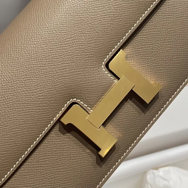 Hermes Constance Taupe Shoulder Bag 178 - Image 5