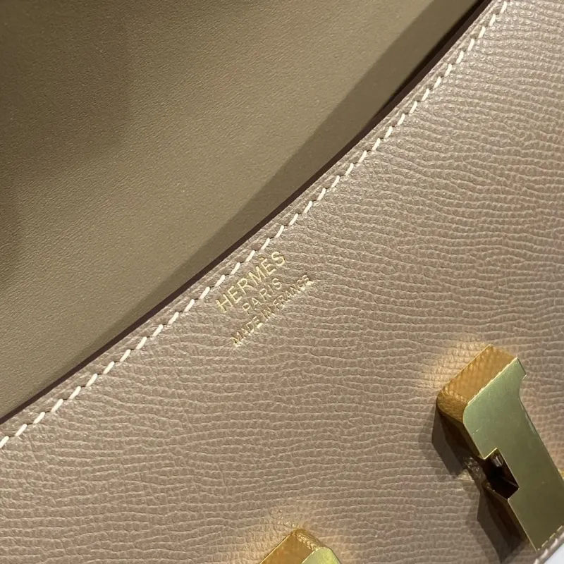 Hermes Constance Taupe Shoulder Bag 178 - Image 6
