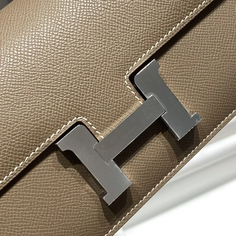 Hermes Constance Taupe Shoulder Bag 179 - Image 4
