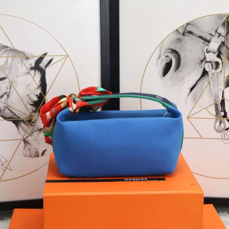 Hermes Cosmetic Bags-6 - Image 3