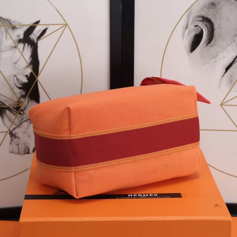 Hermes Cosmetic Bags-7 - Image 4