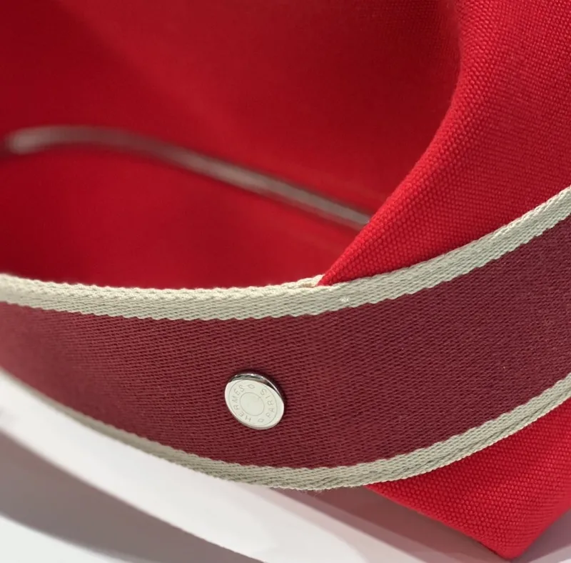 Hermes Red Cosmetic Bag - Image 6