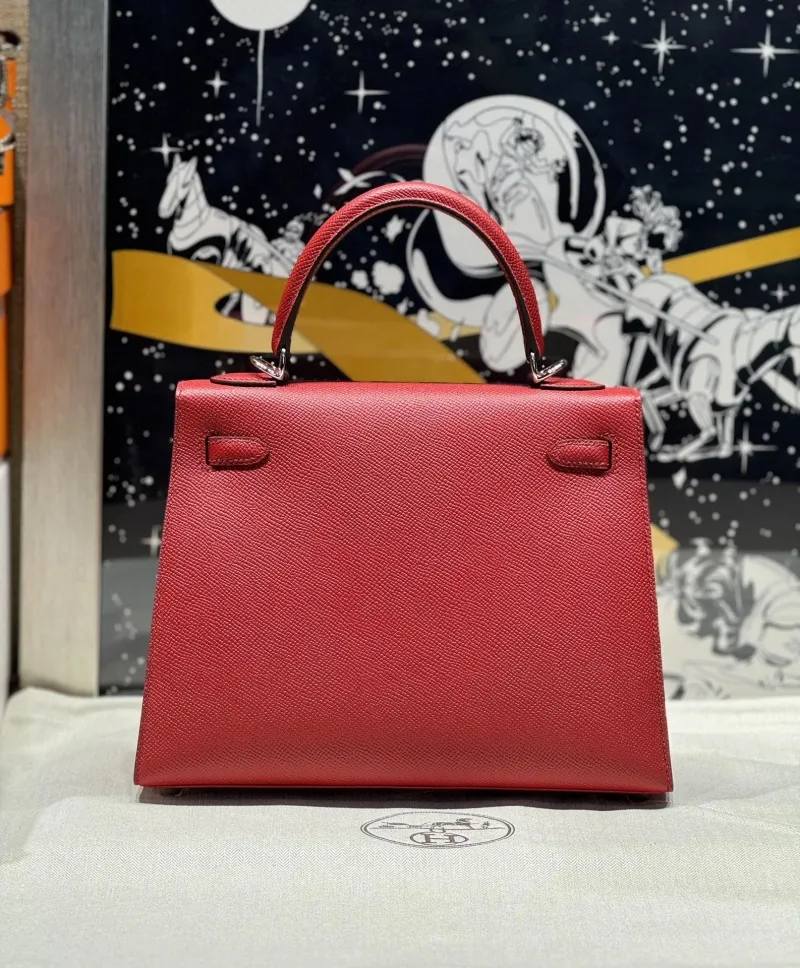 Alternative view of Hermes Red Kelly Handbag 59