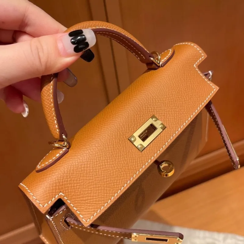 Hermes Tan Kelly Mini Bag 134 - Image 3