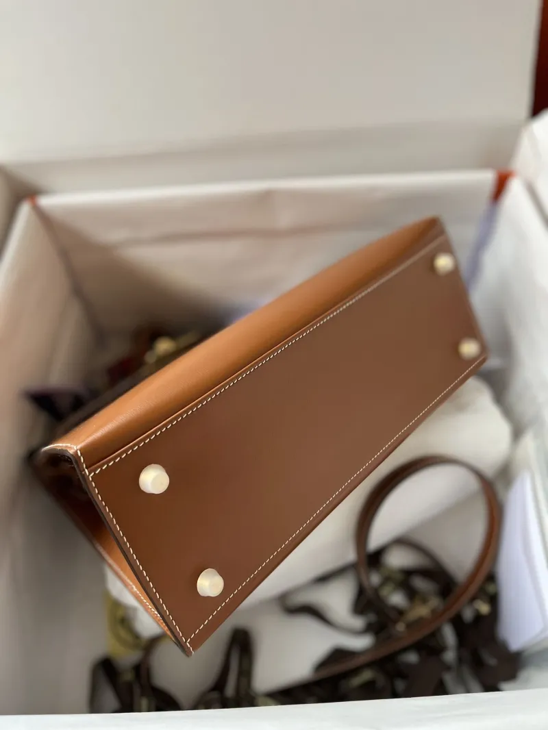Hermes Brown Kelly Bag 141 - Image 4