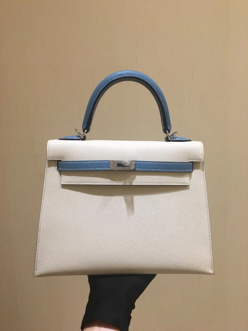 Alternative view of Hermes Kelly Luxury Leather Handbag
