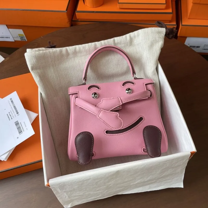 Hermes Pink Kelly Doll Bag 169