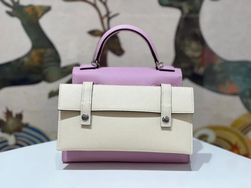 Hermes Pink Kelly Monster Handbag 176 - Image 3