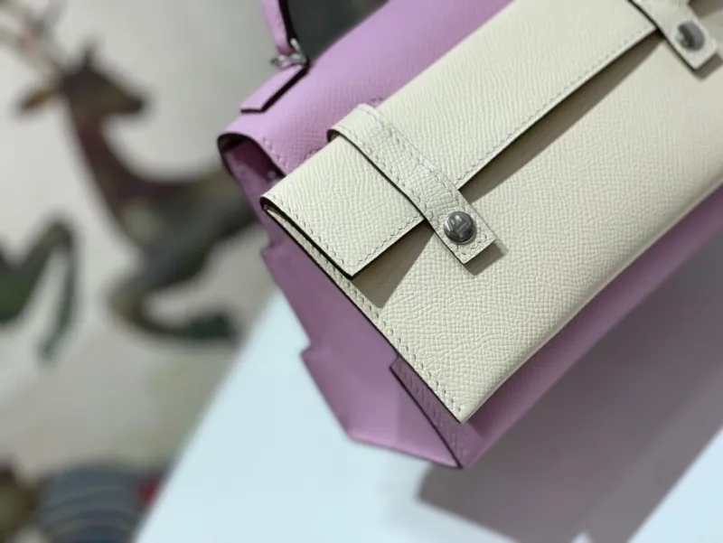 Hermes Pink Kelly Monster Handbag 176 - Image 4