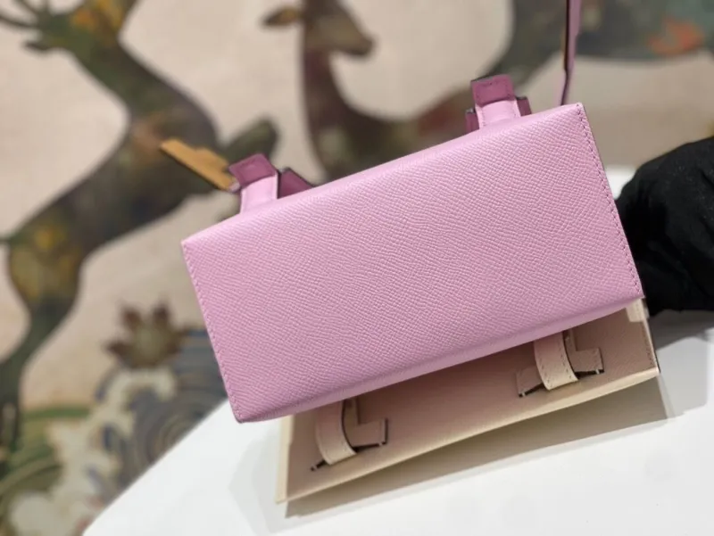 Hermes Pink Kelly Monster Handbag 176 - Image 6