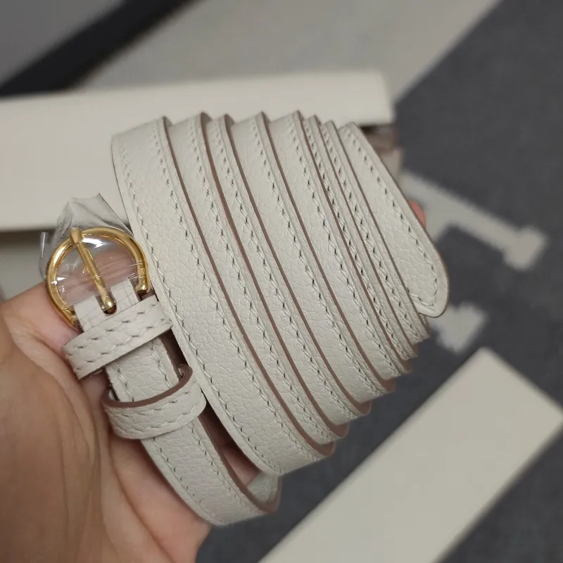 Hermes Off-White Kelly Leather Handbag 183 - Image 8
