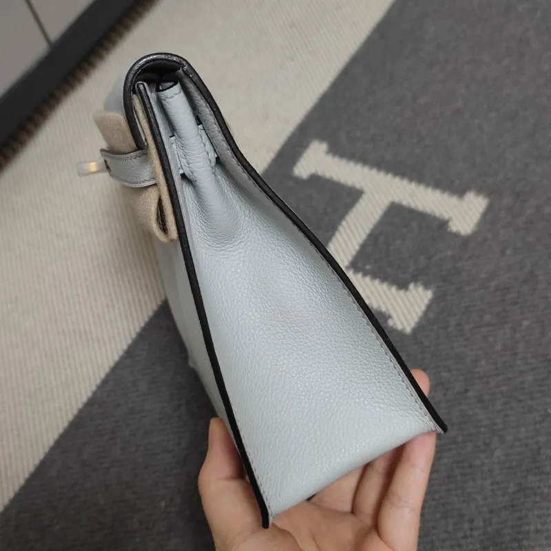Hermes Light Blue Kelly Bag 188 - Image 3