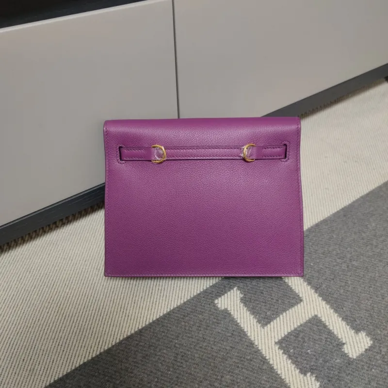 Alternative view of Hermes Purple Kelly Bag 195