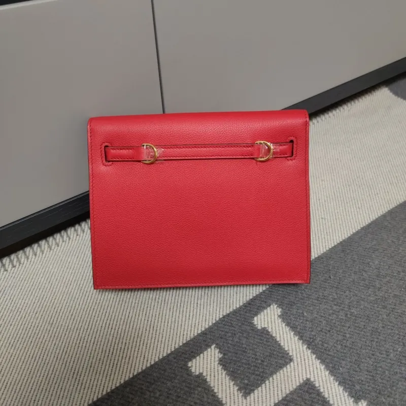 Alternative view of Hermes Red Kelly Bag 202