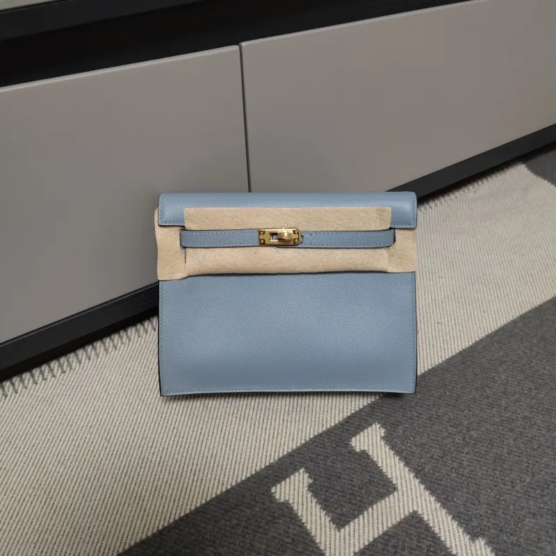 Hermes Light Blue Kelly Bag SKU 204
