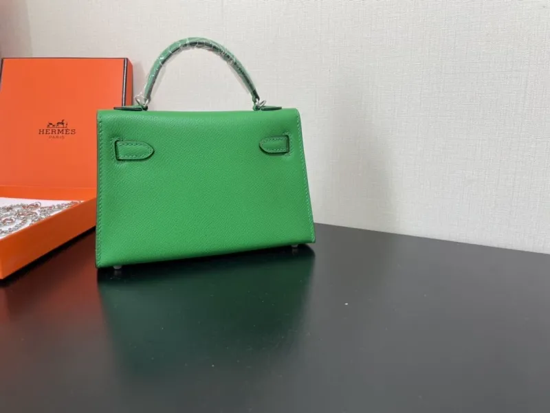 Hermes Green Kelly Bag 228 - Image 3