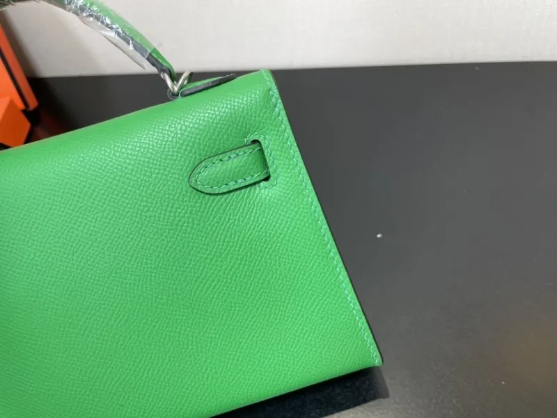 Hermes Green Kelly Bag 228 - Image 4
