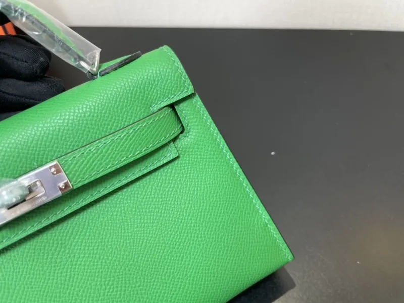 Hermes Green Kelly Bag 228 - Image 5